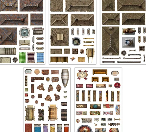 Add-On Scenery - Town Trimmings