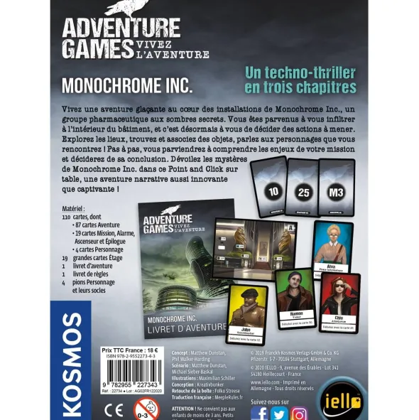 Adventure Games - Monochrome & Cie