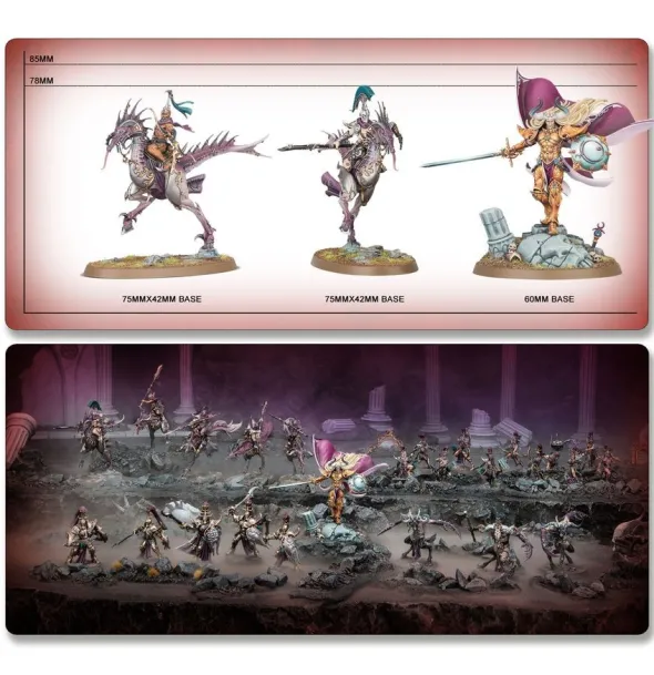 Age of Sigmar : Bataillon : Hédonites de Slaanesh - L'Ost Décadent
