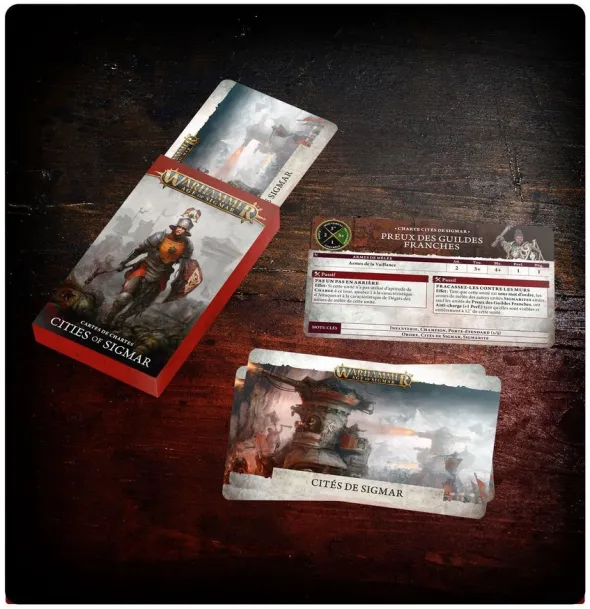 Age of Sigmar : Cartes de Charte - Cities of Sigmar
