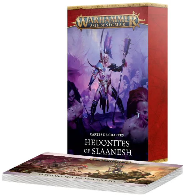 Age of Sigmar : Cartes de Charte - Hedonites of Slaanesh