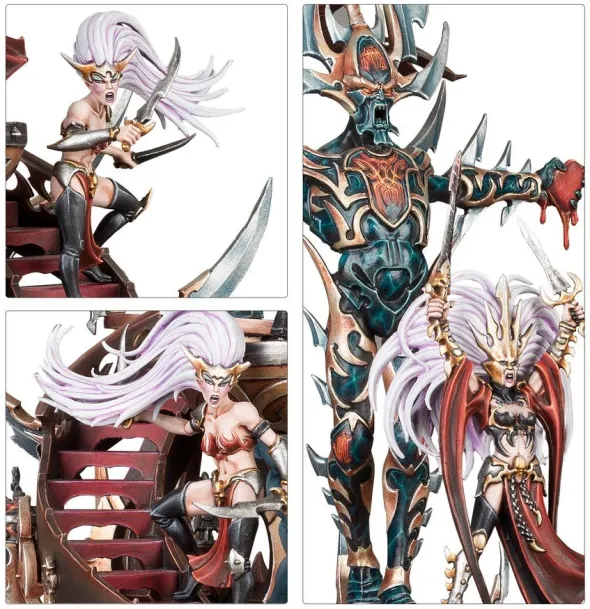 Age of Sigmar : Fer de Lance - Daughters of Khaine - Coterie de l'Ombre Khainite