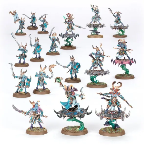 Age of Sigmar : Fer de Lance - Disciples de Tzeentch - Troupeau de Guerre de Tzaangors