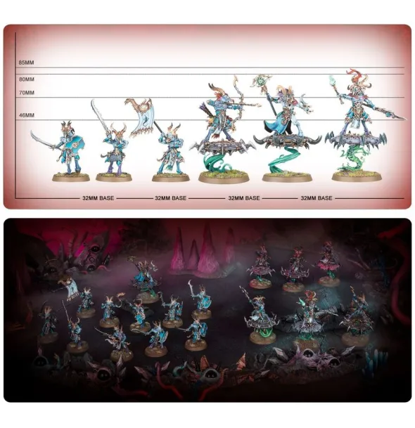 Age of Sigmar : Fer de Lance - Disciples de Tzeentch - Troupeau de Guerre de Tzaangors