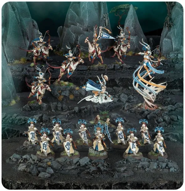 Age of Sigmar : Fer de Lance - Lumineth Realm-lords – Avant-garde Hurakaine
