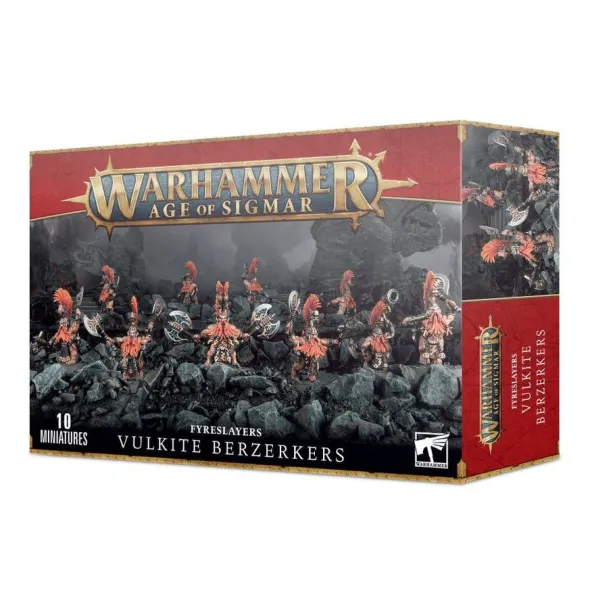 Age of Sigmar : Fyreslayers - Vulkite Berzerkers