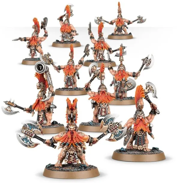 Age of Sigmar : Fyreslayers - Vulkite Berzerkers