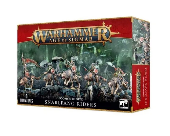 Age of Sigmar : Gloomspite Gitz - Chevaucheurs de Grognecrocs
