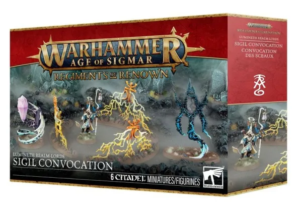 Age of Sigmar : Lumineth Realm-Lords - Régiment de Renom : Convocation des Sceaux