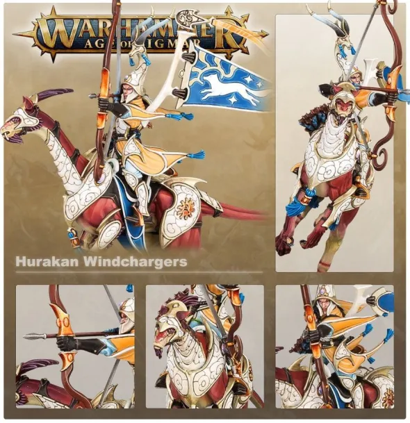 Age of Sigmar : Lumineth Realm-Lords - Hurakan Windchargers