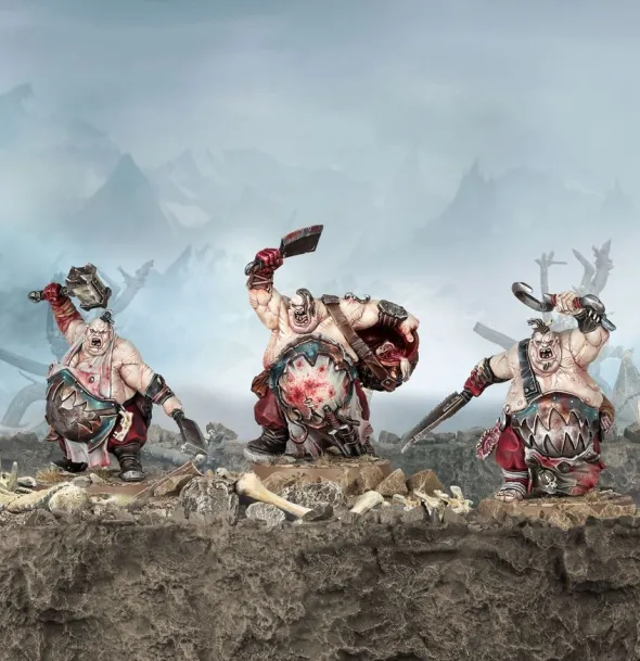 Age of Sigmar : Ogor Mawtribes - Hacheurs / Prophétripes