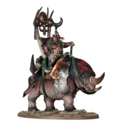 Age of Sigmar : Ogor Mawtribes - Morga l'Omnipotente, Tyran Suprême / Tyran sur Gloutocéros