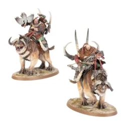 Age of Sigmar : Ogor Mawtribes - Pillards sur Mutilantes / Cavalerie Mutilantes