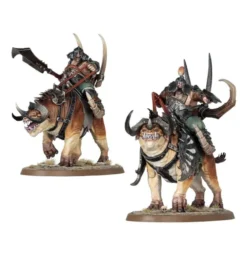 Age of Sigmar : Ogor Mawtribes - Pillards sur Mutilantes / Cavalerie Mutilantes