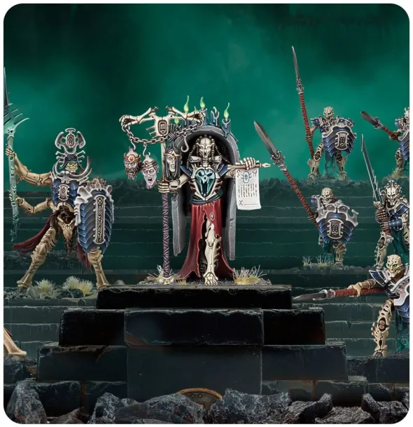 Age of Sigmar : Ossiarch Bonereapers - Régiment de Renom : Hérauts de la Dîme d'Os