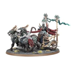 Age of Sigmar : Ossiarch Bonereapers - Suzerain-Kavalos sur Char de Guerre