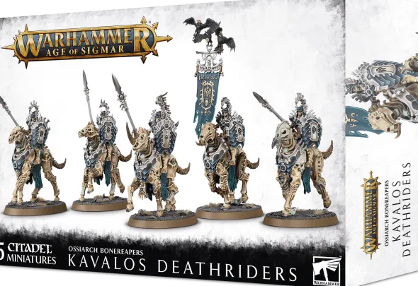 Age of Sigmar : Ossiarch Bonereapers - Kavalos Deathriders