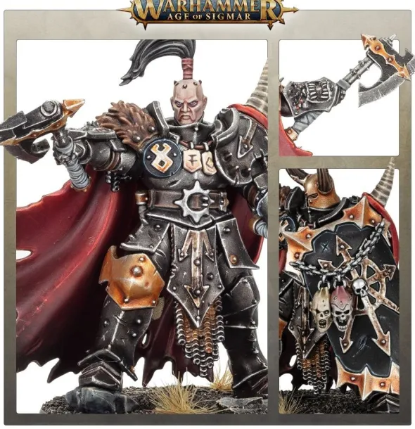 Age of Sigmar : Slaves to Darkness - Exalted Hero of Chaos