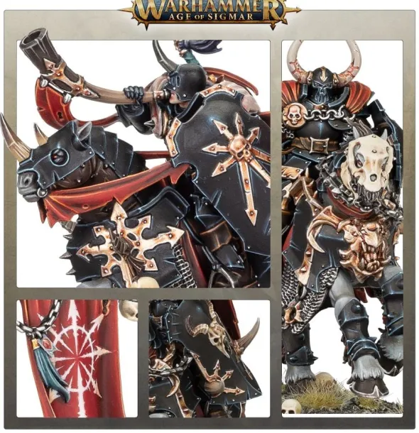 Age of Sigmar : Slaves to Darkness - Chaos Knights