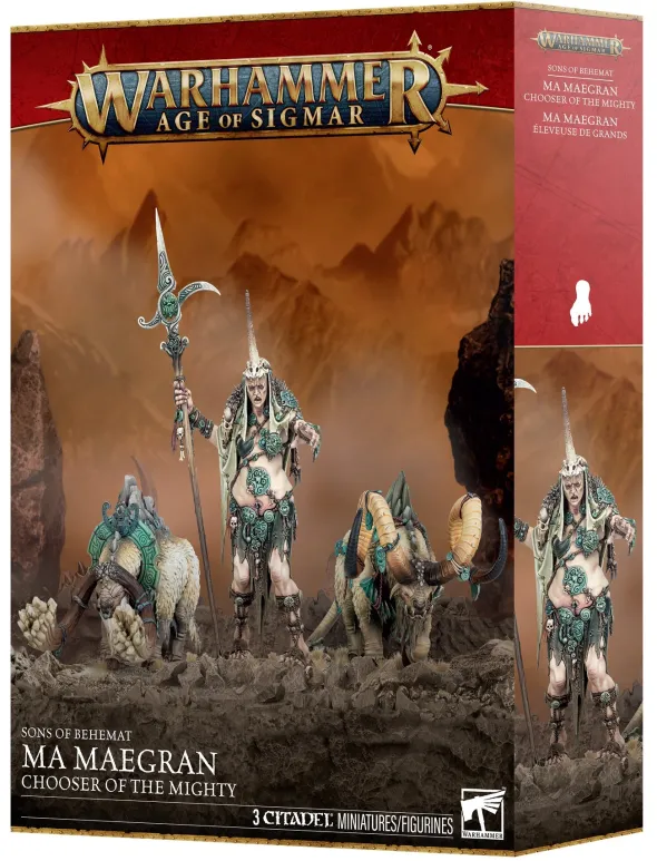 Age of Sigmar - Sons of Behemat : Ma Maegran, Éleveuse de Grands