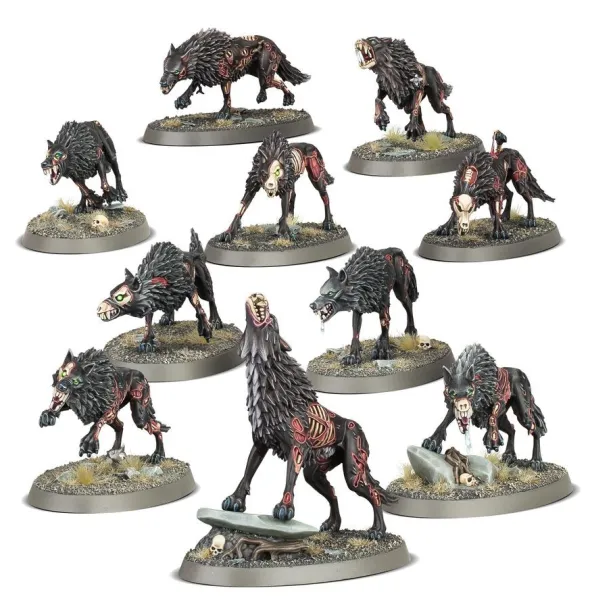 Age of Sigmar : Soulblight Gravelords - Loups Funestes