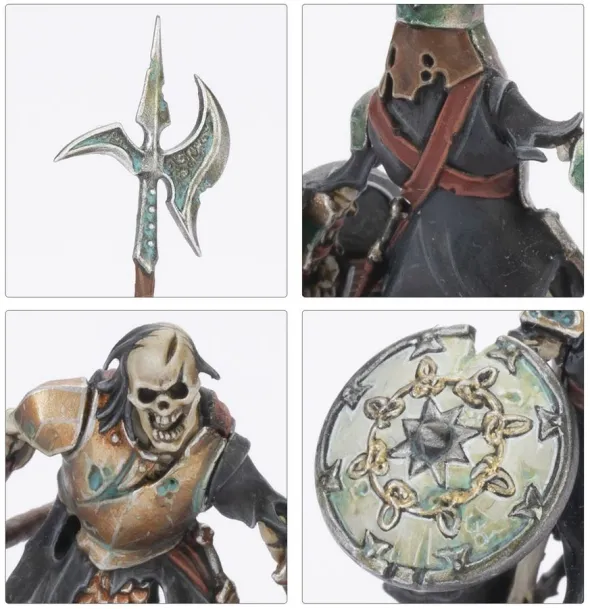Age of Sigmar : Soulblight Gravelords- Squelettes Raclemorts