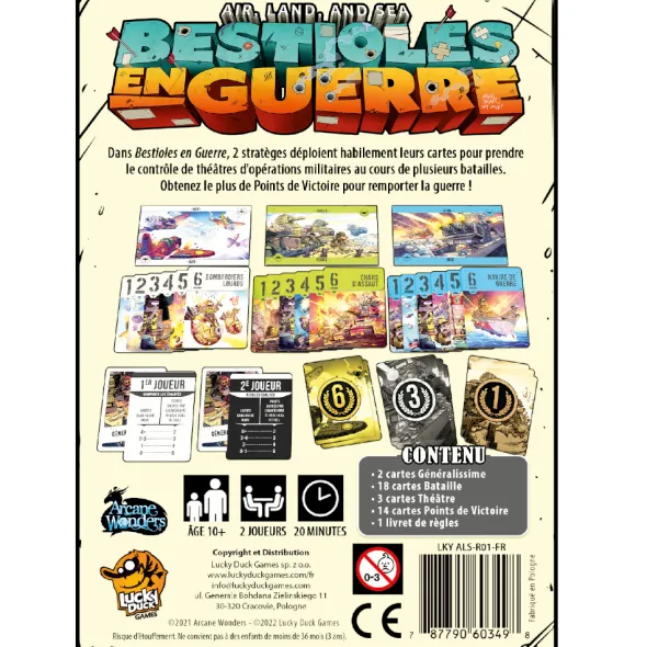 Air, Land & Sea: Bestioles en Guerre