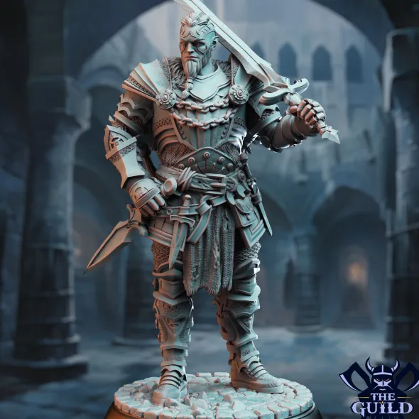 Akranak - Immense Guerrier Sacré 32mm