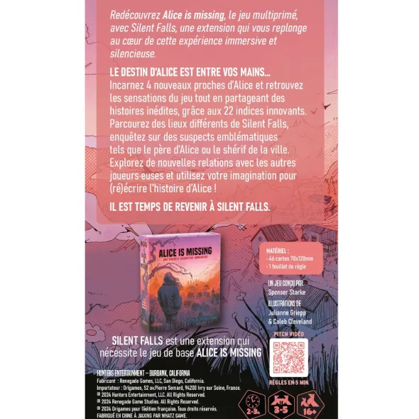 Alice is Missing - Silent Falls