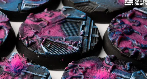 Alien Infestation Bases, Round 32mm (x8)