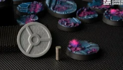 Alien Infestation Bases, Round 32mm (x8)