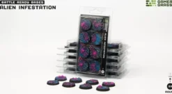 Alien Infestation Bases, Round 32mm (x8)