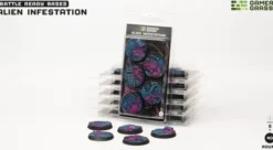 Alien Infestation Bases, Round 40mm (x5)
