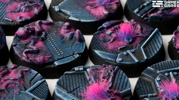 Alien Infestation Bases, Round 25mm (x10)