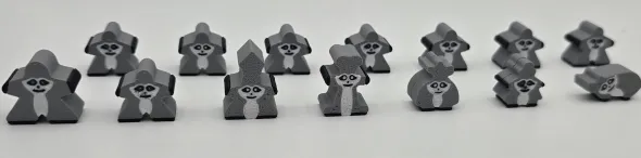 Animals set 3 - Carcassonne Big Box Meeples