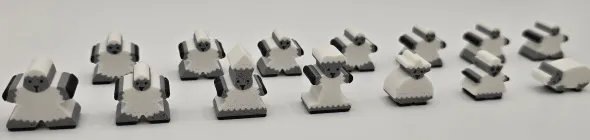 Animals set 1 - Carcassonne Big Box Meeples