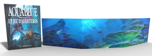 Aquablue : Le Jeu d'Aventures - Ecran