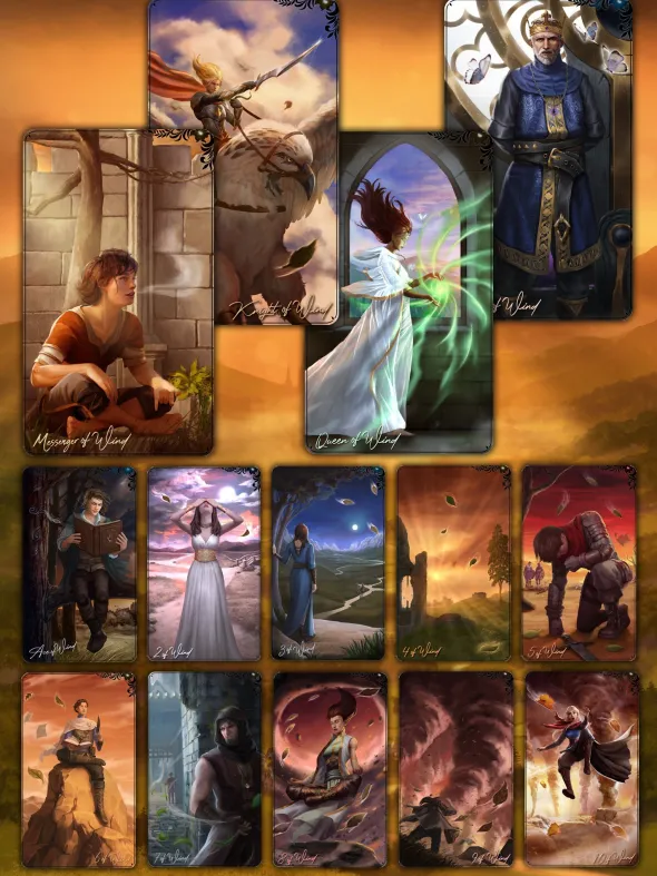 Arcanya Tarot - Les Mornes Plaines, Kickstarter Edition