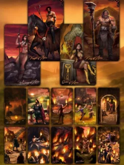 Arcanya Tarot - Les Mornes Plaines, Kickstarter Edition