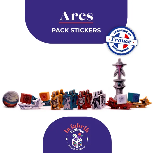 Arcs - Pack de Stickers