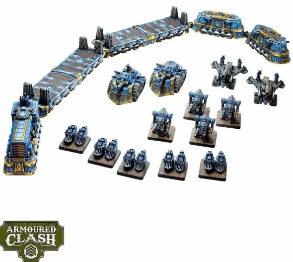 Armoured Clash - Durango Heavy Rail Set