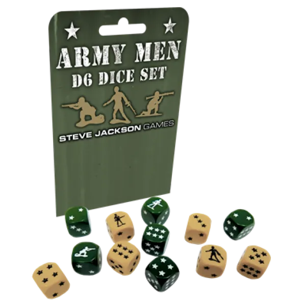 Army Men - D6 Dice Set