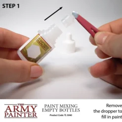 Army Painter - Flacons vides pour mélange de peinture