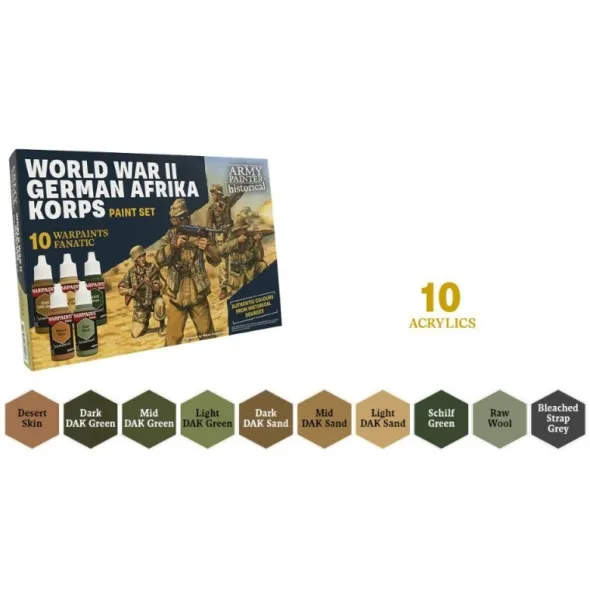 Army Painter - Historical : WWII German Afrika Korps