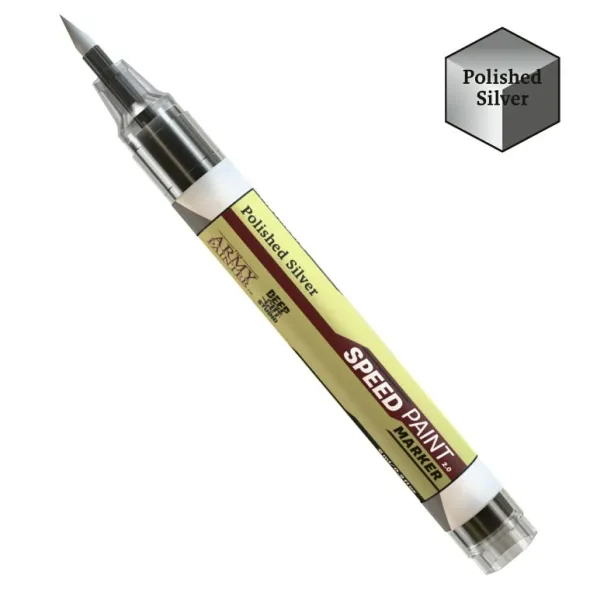 Army Painter - Speedpaint Markers Polished Silver