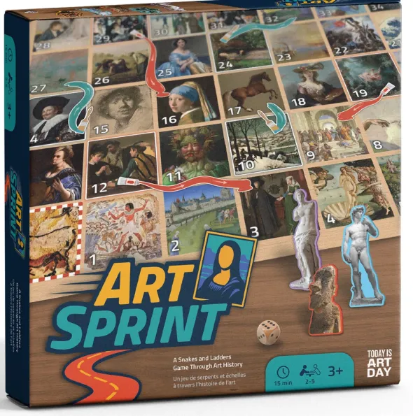 Art Sprint - Snakes and Ladders