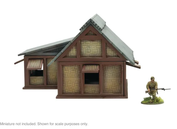 Asian Villages - L Shaped Building
