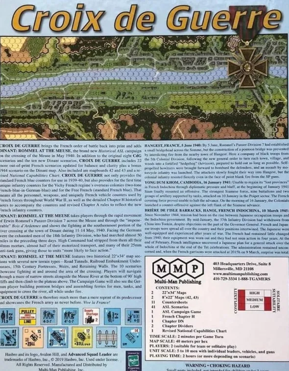 ASL - Croix de Guerre Second Edition