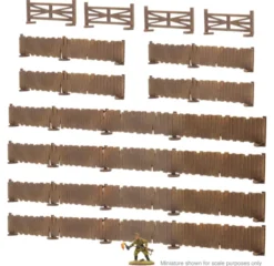 Assorted Panelled Fences