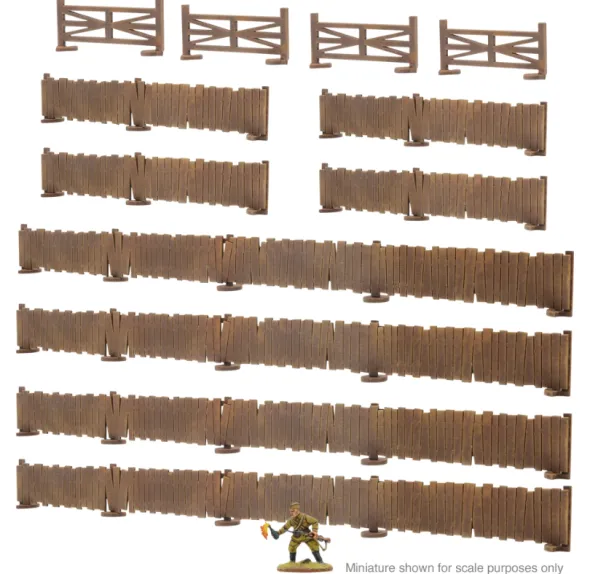Assorted Panelled Fences